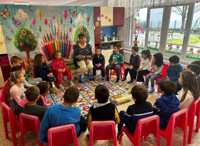 Като част от кампанията „Походът към книгите“, в нашата ДГ посрещнахме специални гости