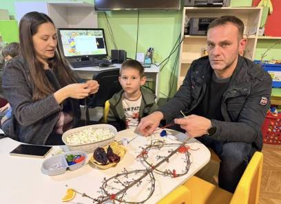 Работилничка с родители в 4 група на сграда 2.